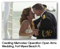 Operation Open Arms Wedding, Fort Myers Beach FL